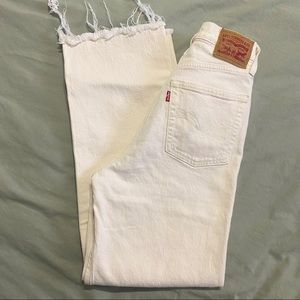 Levi’s ribcage straight ankle